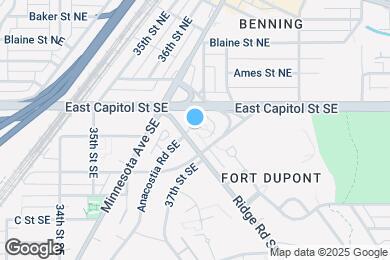 Map image of the property - 24 Anacostia Rd SE