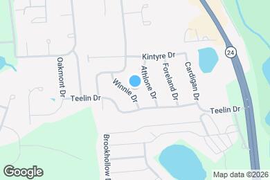 Map image of the property - 1397 Winnie Dr