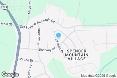 Map image of the property - 2918 Tall Oaks Dr