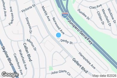 Map image of the property - 645 Gellert
