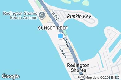 Map image of the property - 17900 Gulf Blvd