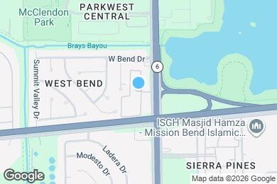 Map image of the property - Falls of West Oaks
