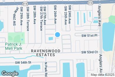 Map image of the property - 5160 SW 26th Ave