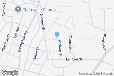 Map image of the property - 1105 Rockway St