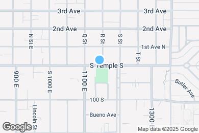 Map image of the property - 1156 E St
