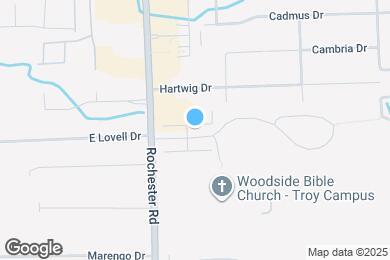 Map image of the property - 1075 Alameda Blvd