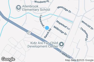 Map image of the property - 1618 Ranch Rd