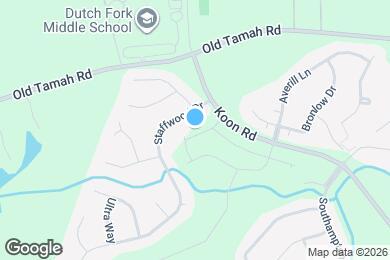 Map image of the property - 415 Stonyhurst Dr