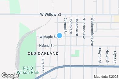 Map image of the property - 1016 Cleo St
