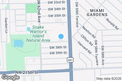 Map image of the property - 6025 SW 37th St