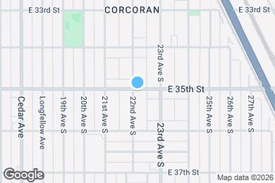 Map image of the property - 3501 22nd Ave S