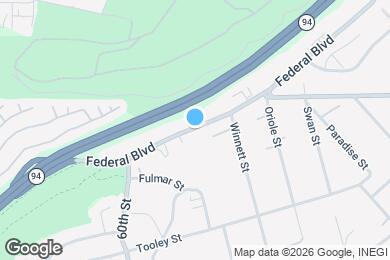 Map image of the property - 6125 Federal Blvd