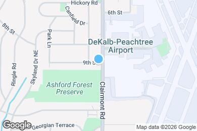 Map image of the property - 3910 Clairmont Rd