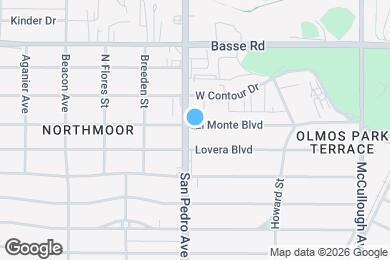 Map image of the property - 294 El Monte Blvd