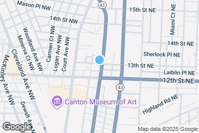 Map image of the property - Spanish Apartments