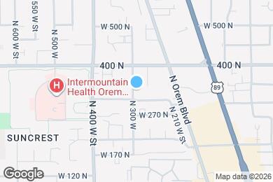 Map image of the property - 326 N 300 W