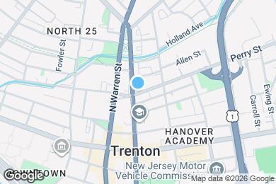 Map image of the property - 120 Perry St