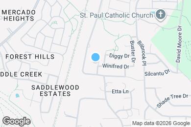 Map image of the property - 10406 Bramble Berry Dr