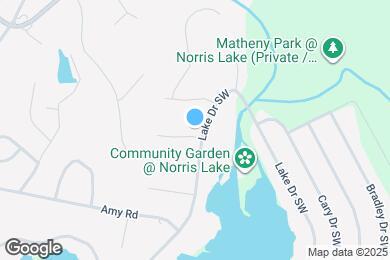 Map image of the property - 605 Lake Dr SW