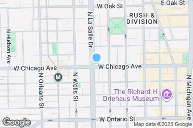 Map image of the property - 803 N LaSalle St