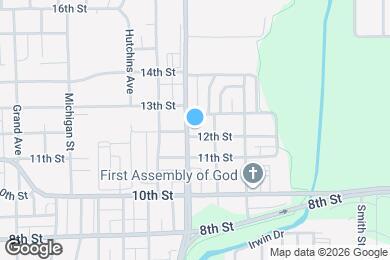 Map image of the property - 1207 Central Ave