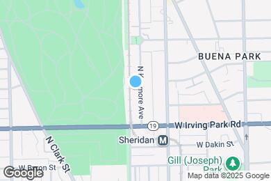 Map image of the property - 4056 N Kenmore Ave