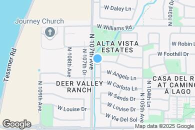 Map image of the property - 22274 N 106th Ln