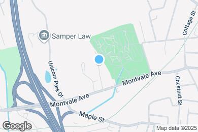 Map image of the property - 100 Ledgewood Dr