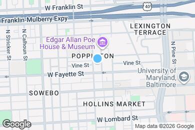 Map image of the property - Center West Apartments II - TC