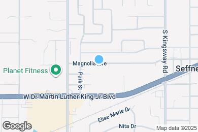 Map image of the property - 418 Magnolia Ave