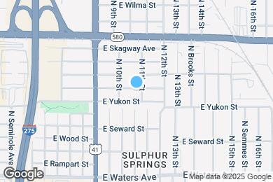 Map image of the property - 1013 E Eskimo Ave