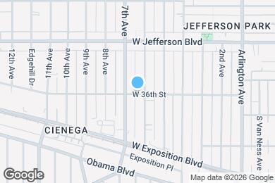 Map image of the property - 2611 W 36th St