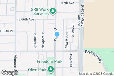 Map image of the property - 6470 Olive St