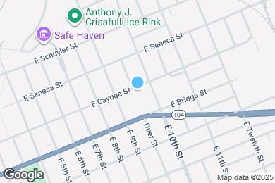 Map image of the property - 118 E Cayuga St