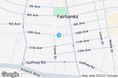 Map image of the property - 639 10th Ave