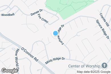 Map image of the property - 9807 Delta Ridge Dr