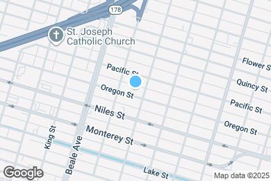 Map image of the property - 1022 Oregon St