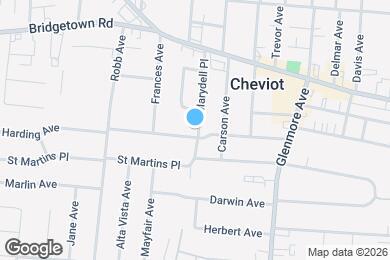 Map image of the property - 4028 Harding Ave