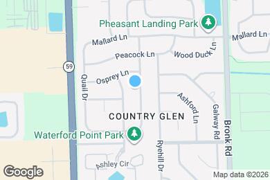 Map image of the property - 1309 Bluejay Ln