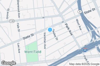 Map image of the property - 164 Hanover St