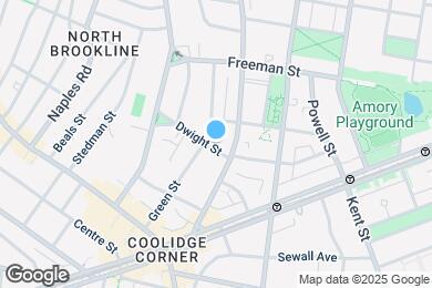 Map image of the property - 15 Dwight St