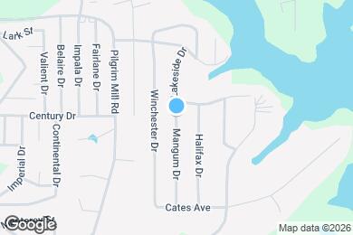 Map image of the property - 3025 Mangum Dr