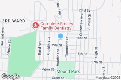 Map image of the property - 1920 Hutchins St