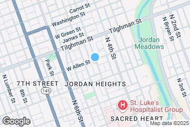 Map image of the property - 442 W Allen St