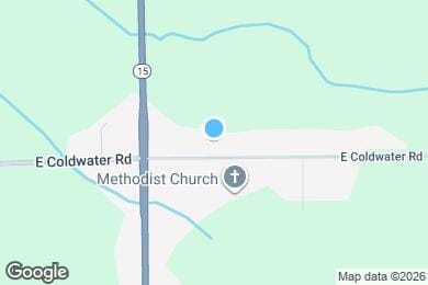 Map image of the property - 10069 E Coldwater Rd