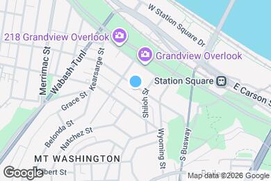 Map image of the property - 115 W Sycamore St