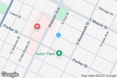 Map image of the property - 1106 Lawe St