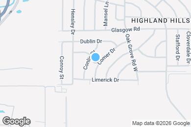 Map image of the property - 5656 Comer Dr
