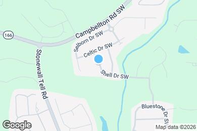 Map image of the property - 6318 Shell Dr SW