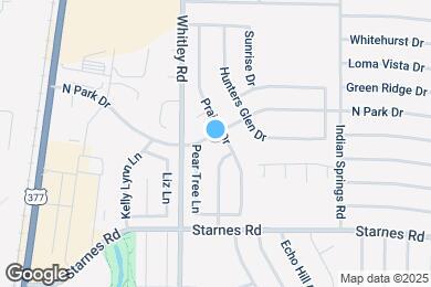 Map image of the property - 6216 N Park Dr